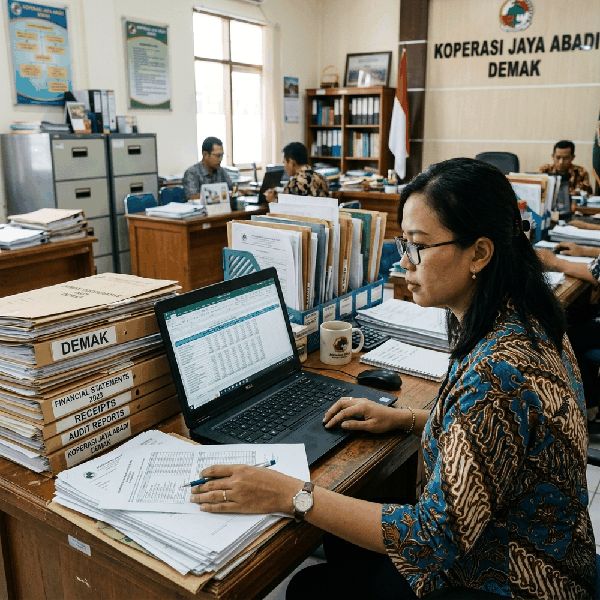 Dekopinda Demak Gelar Penilaian Kesehatan Koperasi Secara Menyeluruh