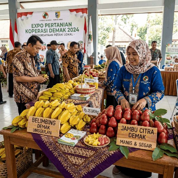Koperasi Hortikultura Demak Gelar Expo Jambu Citra dan Belimbing Unggulan