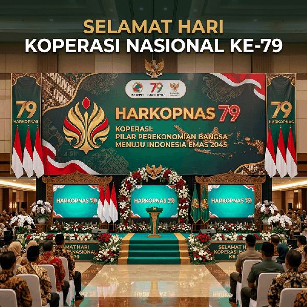 Puncak Peringatan Hari Koperasi Nasional Ke-79 Bersiap Digelar Juli 2026
